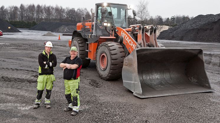 Hitachi hjullastare 1