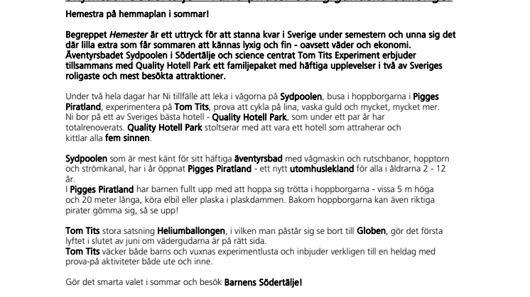 Skymtat i Södertälje - Tuffa pirater och gigantiska ballonger