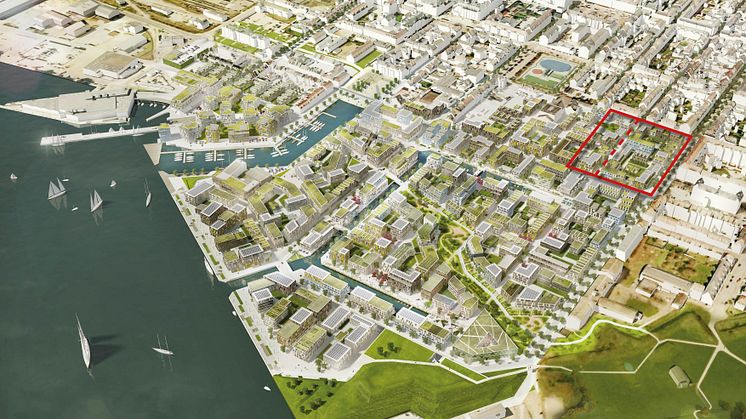 LINK arkitektur tegner skitseprojekt i FredericiaC