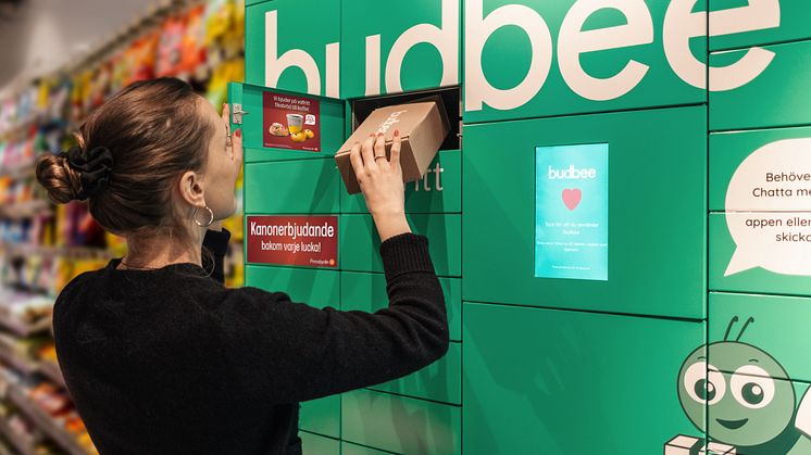 Budbee, 7-Eleven och Pressbyrån skapar gigantiska julkalendrar – fulla med överraskningar