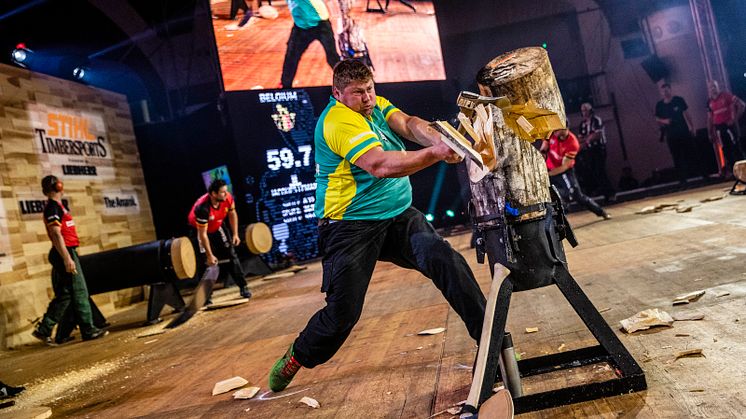 STIHL_TIMBERSPORTS_TEAM_WCH19_Australia_Glen_Gilliam_Sanding Block Chop