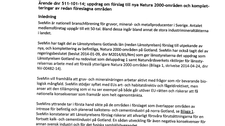 "En snäv politisk viljeyttring utan vare sig rättslig grund eller omvärldsanalys"