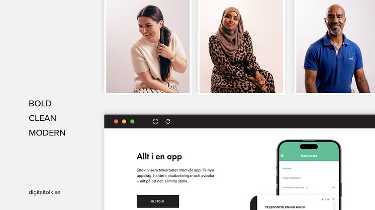DigitalTolks nya hemsida.
