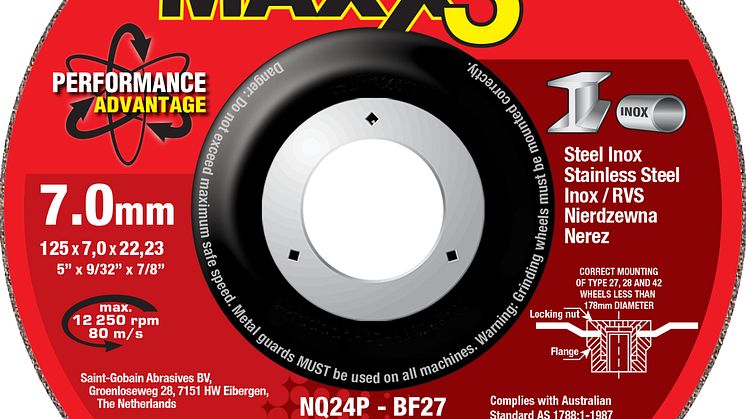 Flexovit Maxx 3 navrondeller - Produkt 2