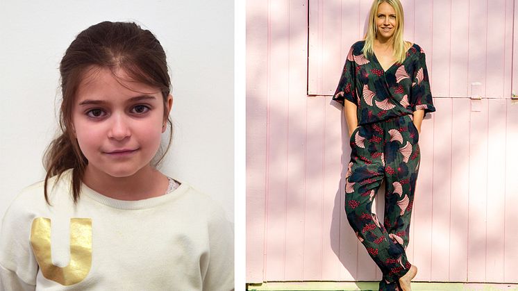 Till vänster: Dior, Hello World!-deltagare Till höger: Vanja Tufvesson, medgrundare Pink Programming