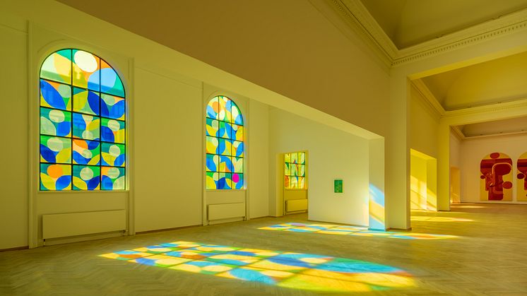 Alexander Tovborg, Edam, 2022-23. Church Windows (nature), 2023. Eve, 2022-23.