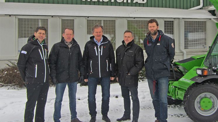 AB Hüllert Maskin har startat samarbete med Västerservice Tractor AB i Göteborg 