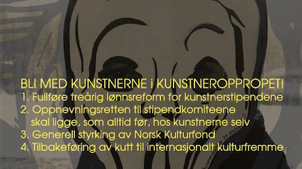 Venter minst 1000 Skrik-masker foran Stortinget i dag