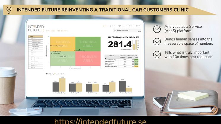Pressmeddelande: Nytt portföljbolag hos Chalmers Ventures: ﻿Intended Future﻿