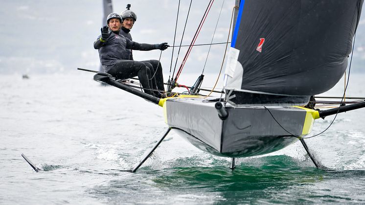 Persico F69 foiling sailing boat