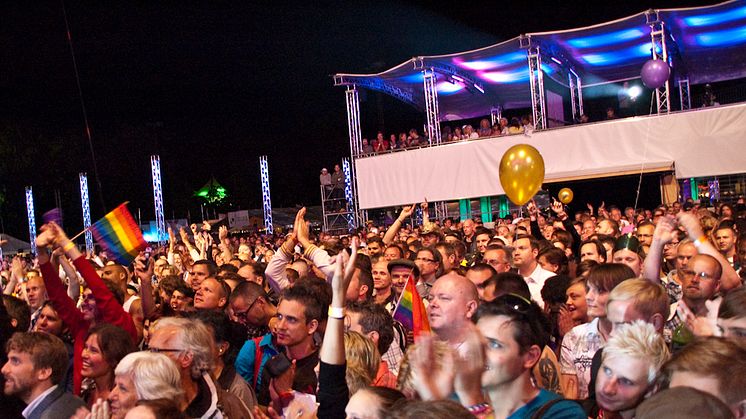Invigning av Stockholm Pride 2011