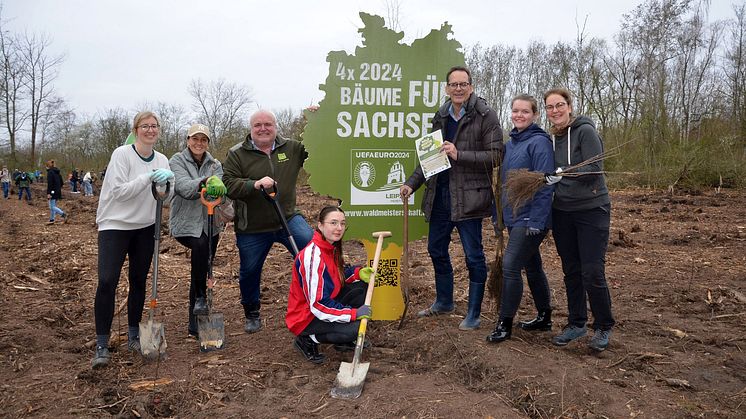 Waldmeisterschaft 2024 - Pflanztermin am Kulkwitzer See