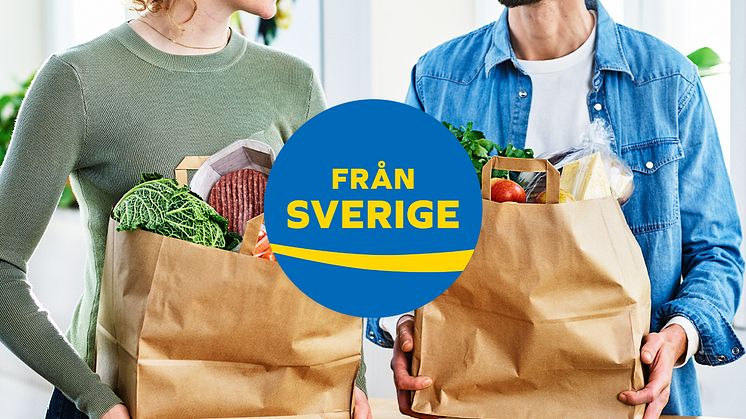 Med en tydlig uppskyltning av den frivilliga ursprungsmärkningen Från Sverige i butikerna blir det enkelt för konsumenterna att hitta råvaror, livsmedel och växter som är odlade, födda och uppfödda, förädlade, förpackade och kontrollerade i Sverige.