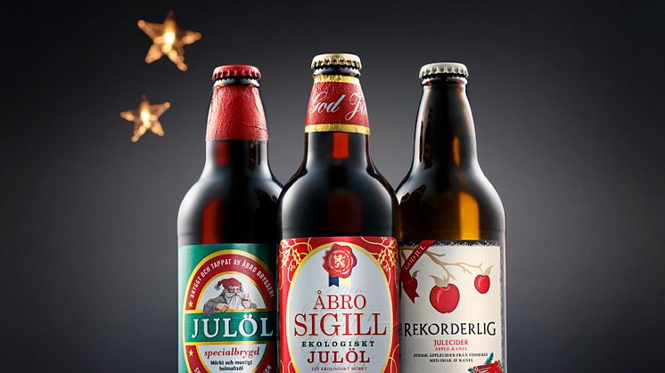 Julöl och julecider – klassiker i juletider.