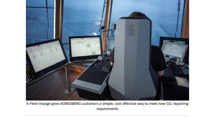 Kongsberg Maritime: K-Fleet Voyage Application Verified for New EU MRV Regulations