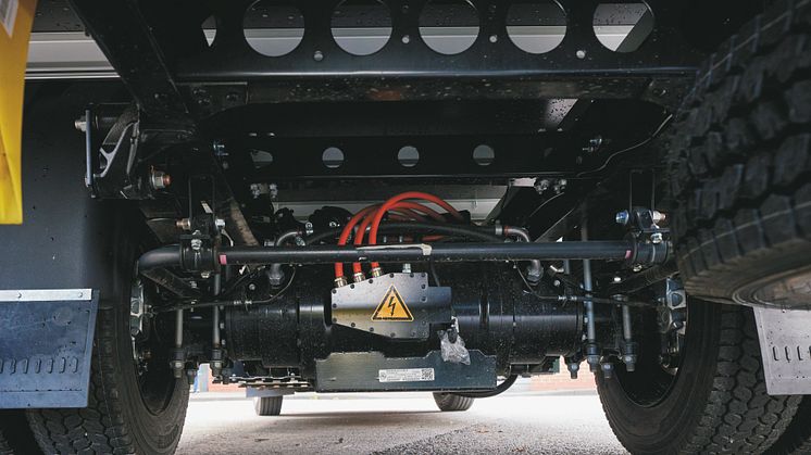 BAX - der vollelektrische Lkw entwickelt von BPW und der Paul Group