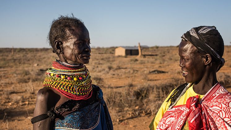 Att involvera kvinnorna i fredsarbetet i Turkana har visat sig ha stor framgång. Foto: Fredrik Lerneryd