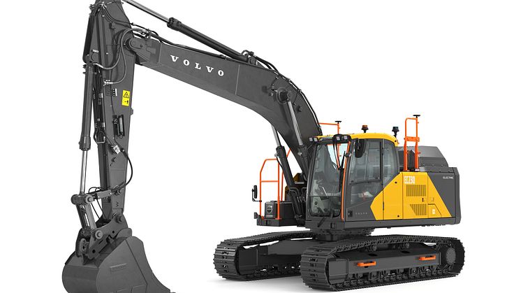 Volvo EC230 Electric (450 kWh) - frilagd vänster fram