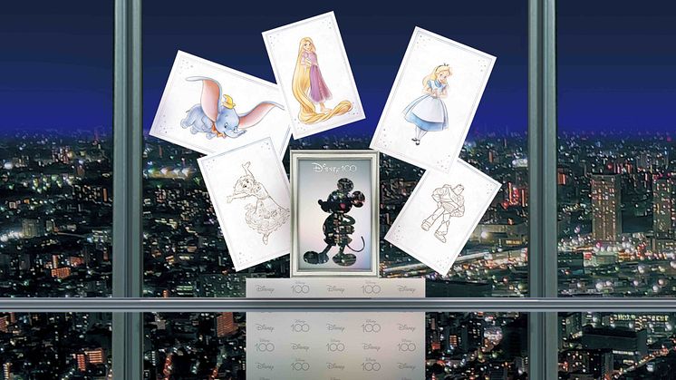 Disney 100 decoration at TOKYO SKYTREE TEMBO GALLERIA (450 m)