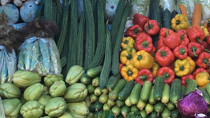 Market stand in India (Photo: Verena Wahl)