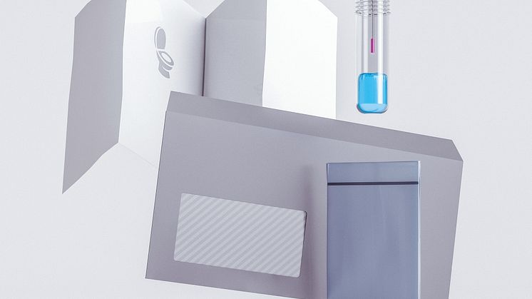 Beispiel eines Stuhltest-Testkits