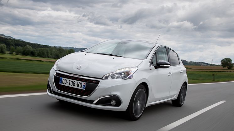 Sverigepremiär för nya Peugeot 208