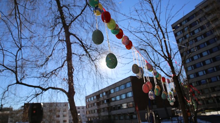 Påskeeggjakt Kringsjå Studentby