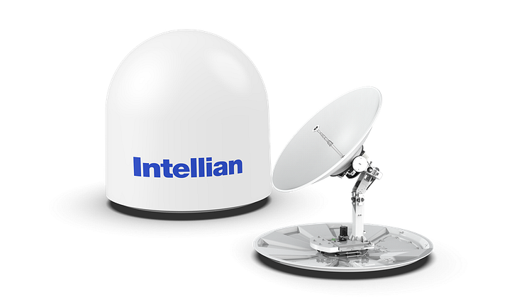 The new v130NX is a flexible system supporting Ku-band and Ka-band (2.5 GHz Wide) networks.