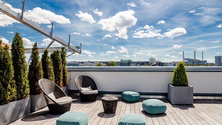 Dachterrasse in München - Kebony Deck