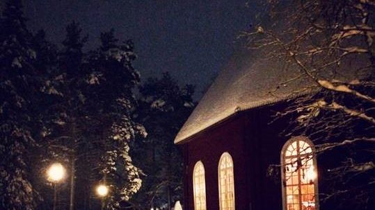 Jokkmokks gamla kyrka. Foto: Elena Veräjä.