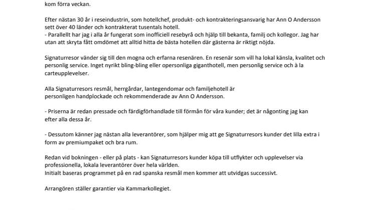 Hon utmanar charterjättarna!