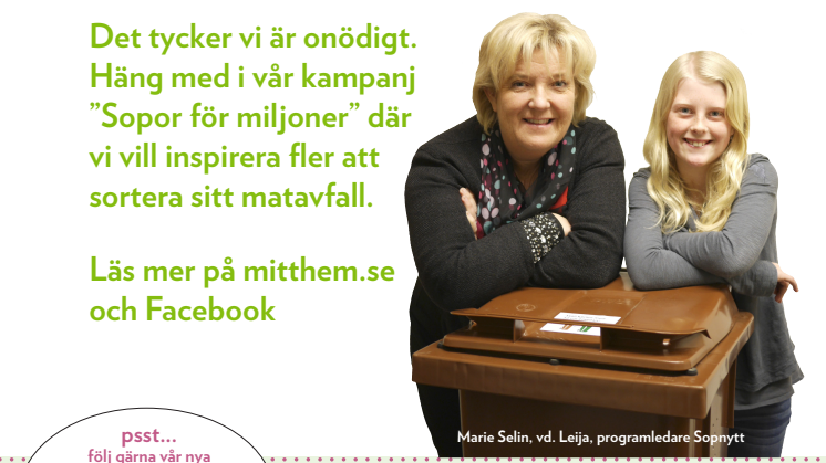 Sopor för miljoner