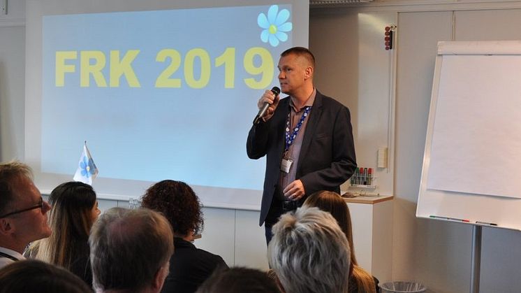 Distriktsordförande Johan Wifralius