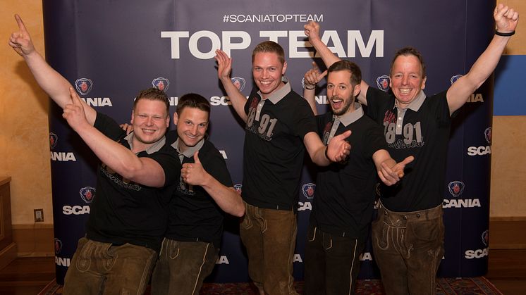 Die Mechaniker der Scania Filiale Kirchbichl stehen bereits zum vierten Mal im Top Team Weltfinale.