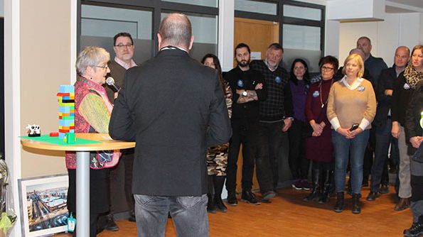Invigning av Stadsporten