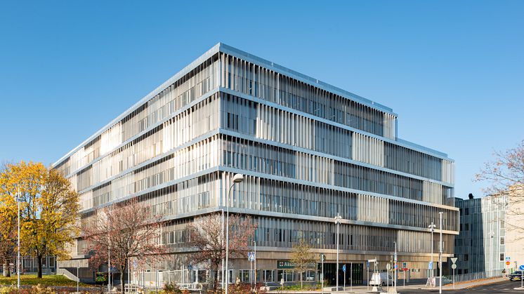 Förra året gick PLÅTPRISET till White arkitekter, för deras arbete med Nya akutvårdsbyggnaden vid Danderyds sjukhus.