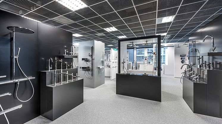 Hansgrohe Suomi uusi showroom avattu Helsingin Arabianrantaan