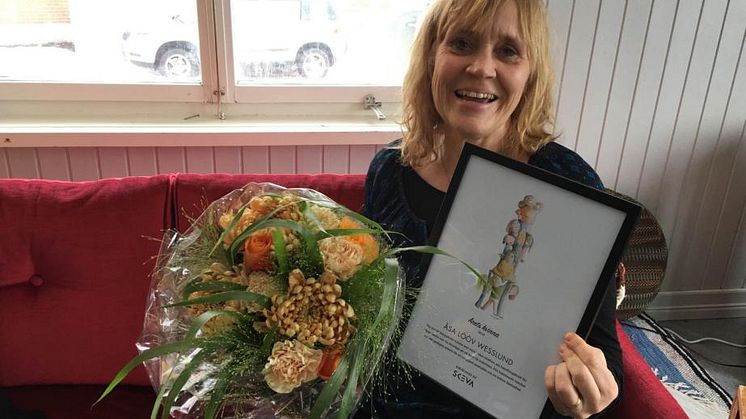 Årets kvinna arbetar för kvinnofrid