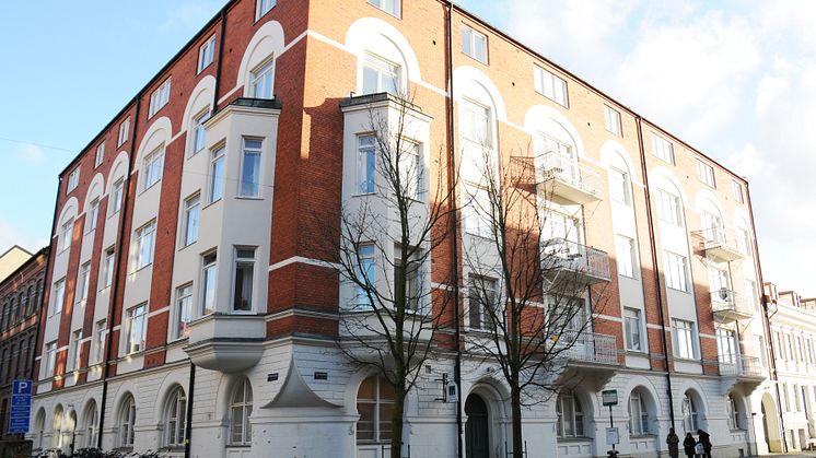 HSB Skånes fastighet Påskalyckan 1, Nils Bjelkegatan/Spolegatan i Lund