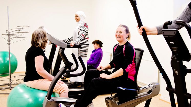 Bättre flås i Bergsjön med gym för tjejer 