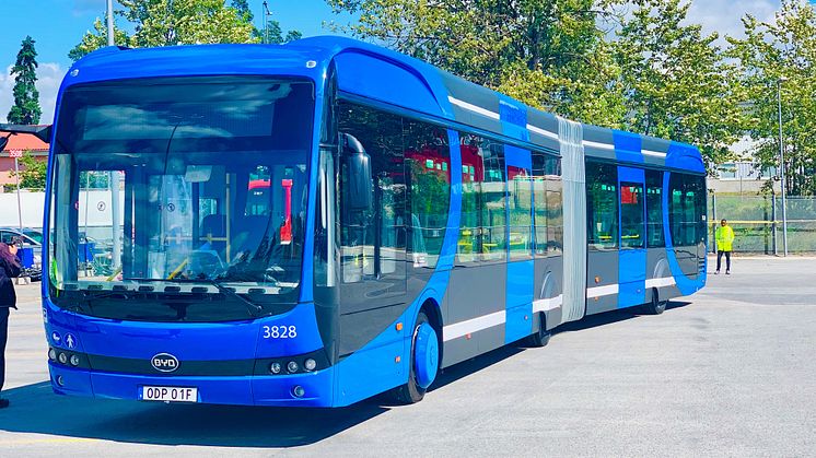 En första etapp av ”framtidens kollektivtrafik i Södertälje” färdig