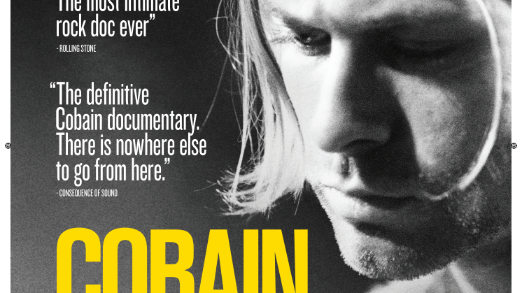 Den kritikerhyllade dokumentären om Kurt Cobain visas exklusivt på SF Bio endast under två dagar.