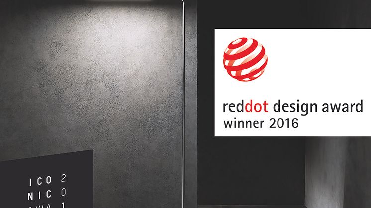 Stålampen PRANA+ fra ESYLUX vinner prisene Red Dot Award og A'Design Award