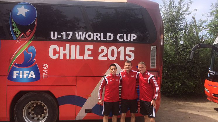  Premier League referees prepare for South American heat at Northumbria