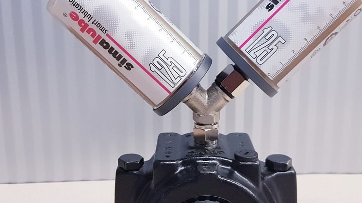 Simalubes automatiska smörjmedelspatron sparar energikostnader
