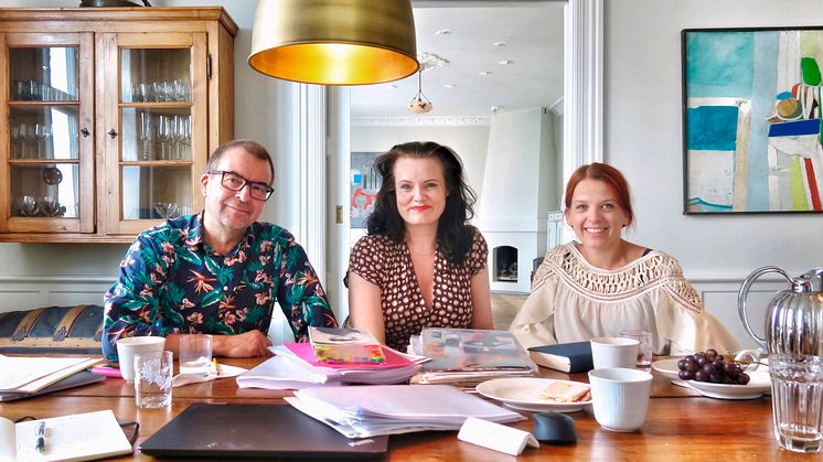 Fra venstre: Regner Grasten, Leonora Christina Skov og Puk Grasten
