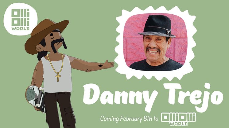 Danny Trejo Revealed as OlliOlli World In-Game Character