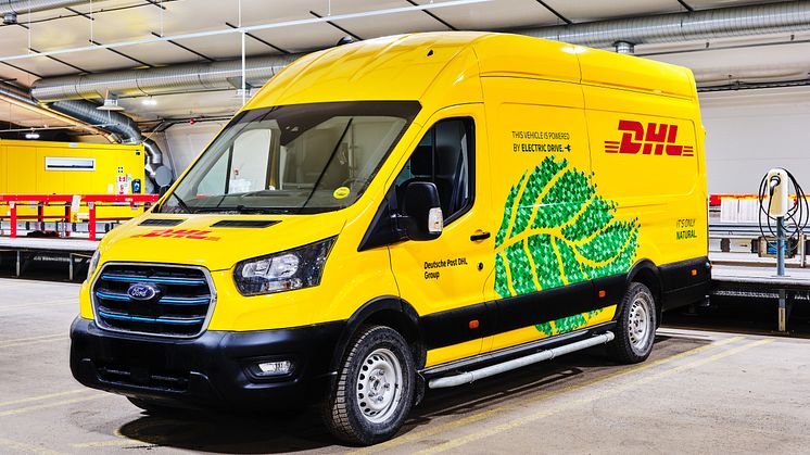 Ford E-Transit mukaan DHL:n pikatoimituksiin