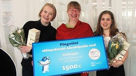 Opiskelijoiden mielestä jäätelökioskin pitää olla tyylikäs ja yksinkertainen