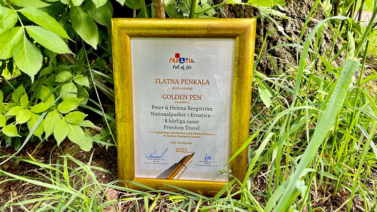 Golden Pen media Awards FREEDOMtravel